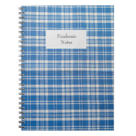 Cuaderno Azulejos de color azul y blanco