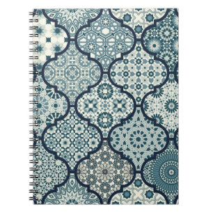 Cuaderno azulejos decorativos árabes mosaicos mosaicos patc