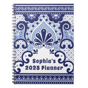 Cuaderno Azulejos mexicanos Talavera de Cabo San Lucas