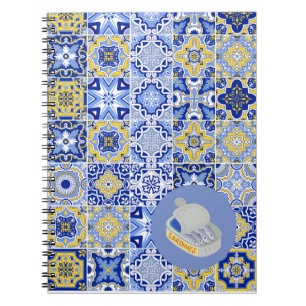 Cuaderno Azulejos y Sardinas