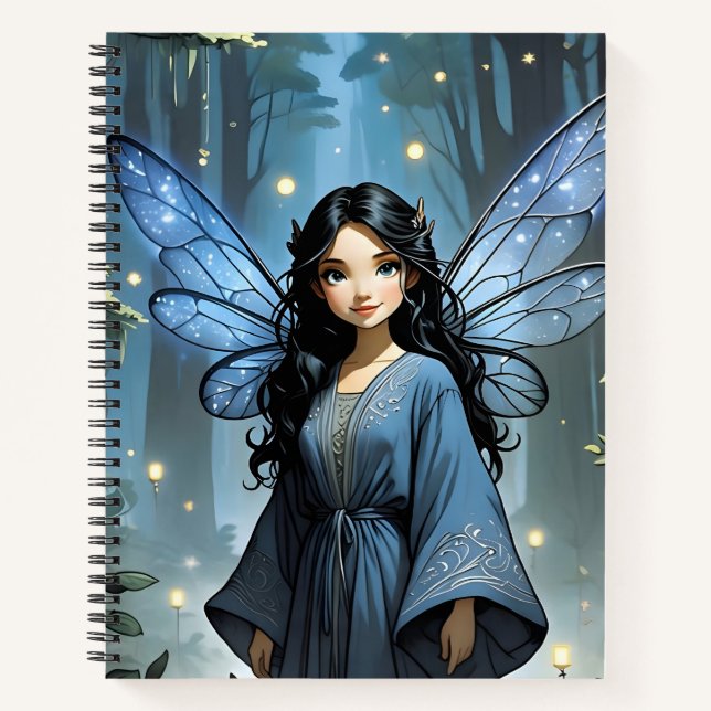 Cuaderno Azulita, el Hada Traviesa (Anverso)