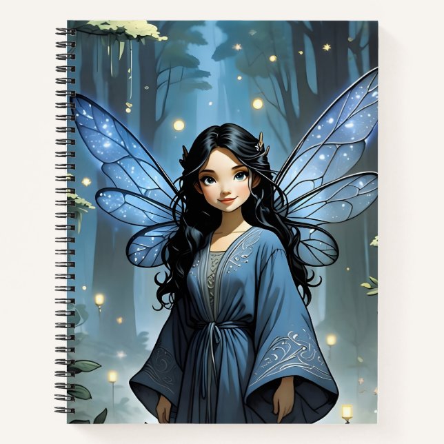 Cuaderno Azulita, la Hada Traviesa (Anverso)