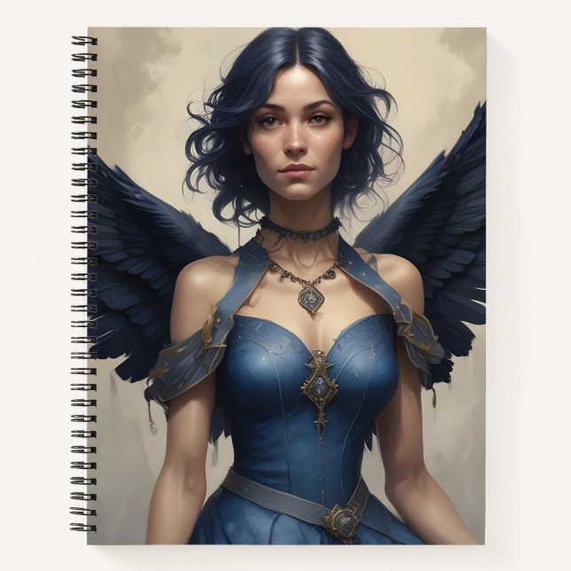 Cuaderno Azura, la Reina de la Medianoche (Anverso)