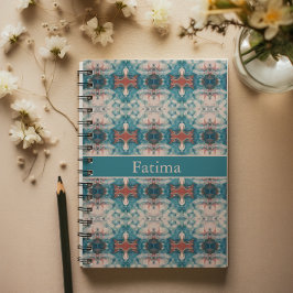 Cuaderno Azure Bloom, personalizado