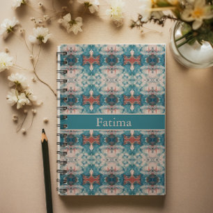 Cuaderno Azure Bloom, personalizado