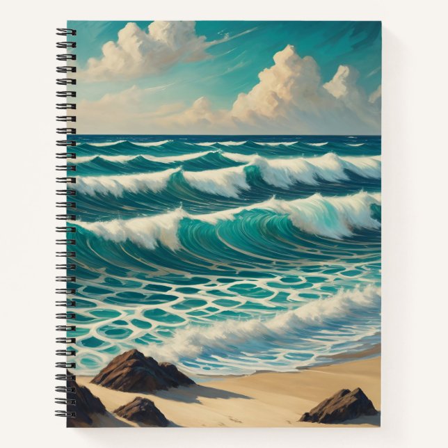 Cuaderno Azure Crest Tide (Anverso)