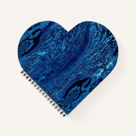 Cuaderno Azure Spiral – Journey into the Heart of Infinity