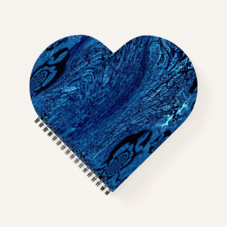 Cuaderno Azure Spiral – Journey into the Heart of Infinity