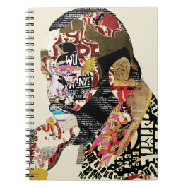 Cuaderno B.A. collage tipográfico