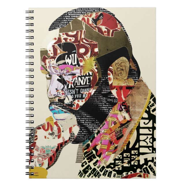 Cuaderno B.A. collage tipográfico (Frente)