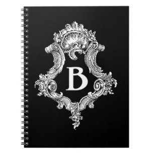 Cuaderno B Monograma inicial