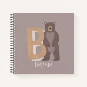 Cuaderno B para el oso