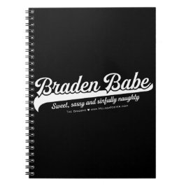 Cuaderno Babe Braden de 6,5" x 8,75"