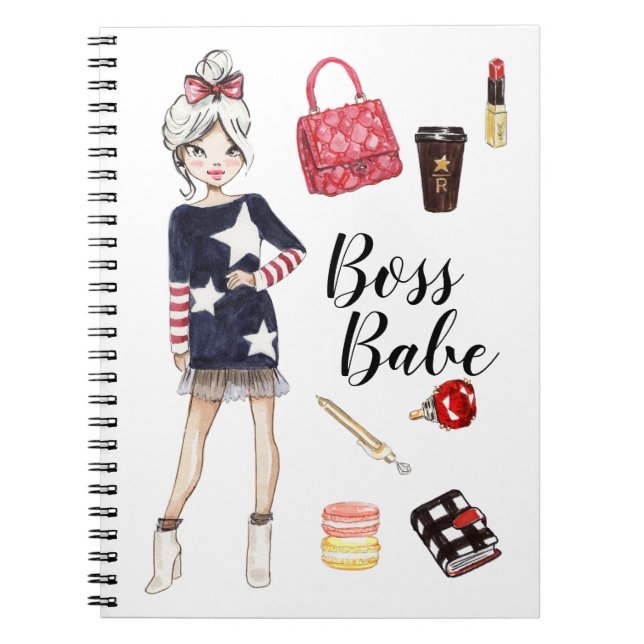 Cuaderno Babe Notebook Boss (Frente)