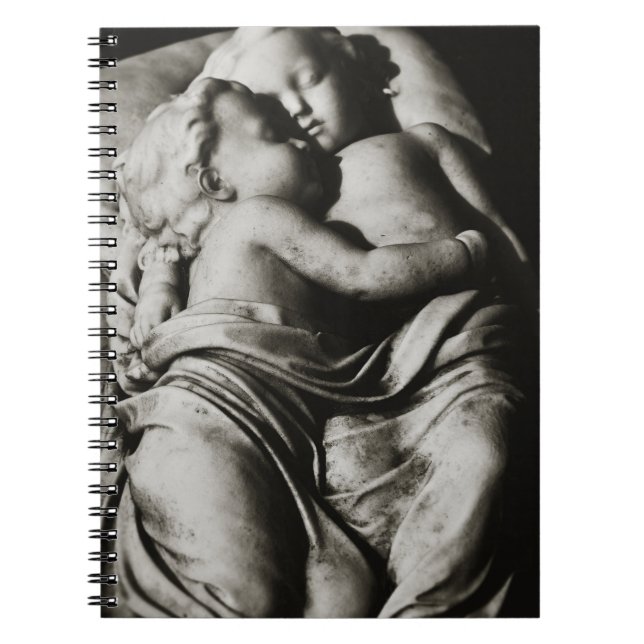 Cuaderno Babes durmientes Cementerio Gravestone (Frente)