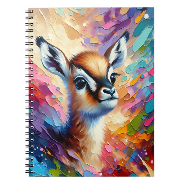 Cuaderno Baby Gazelle Color Bloom (Frente)