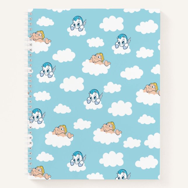 Cuaderno Baby Hercules and Pegasus Cloud Pattern Notebook (Anverso)