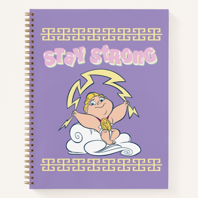 Cuaderno Baby Hercules - Stay Strong Notebook (Anverso)