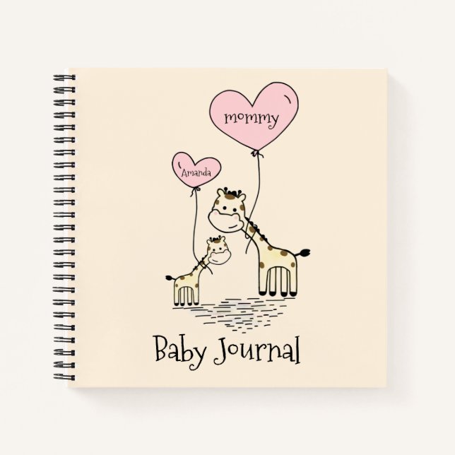 Cuaderno Baby Journal (Anverso)