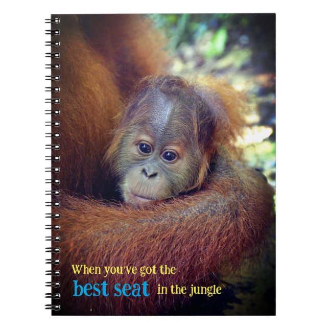 Cuaderno Baby Orangutan (Frente)