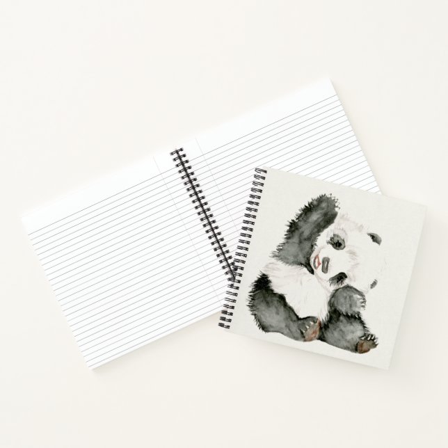 Cuaderno Baby Panda | Cute y Furry (Interior)
