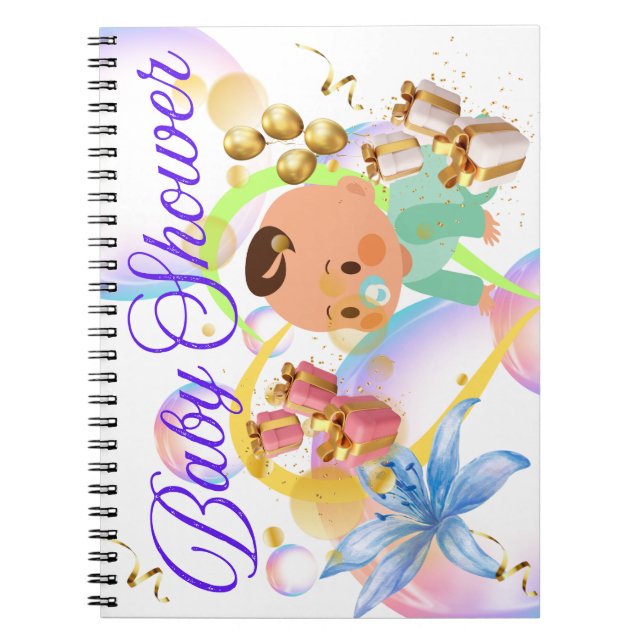 Cuaderno Baby Shower (Frente)