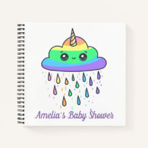 Baby Shower de la nube arcoiris de Unicornio
