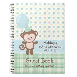 Cuaderno Baby Shower Guest Book - Mono