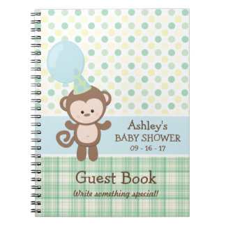 Cuaderno Baby Shower Guest Book - Mono