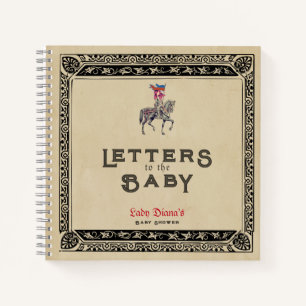 Cuaderno Baby Shower Renaissance Medieval Knight Renfaire