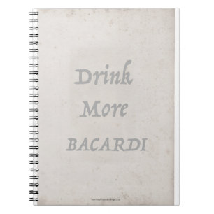Cuaderno bacardi por tony fernandes