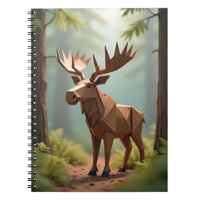 Cuaderno Back To School Origami Moose  (Frente)