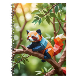 Cuaderno Back To School Red Panda Origami