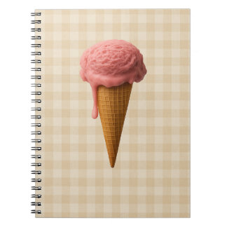 Cuaderno Back to school spiral notebook pink and beige