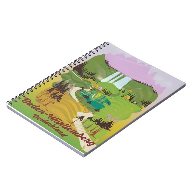 Cuaderno Baden-Württemberg Alemania (Lado Izquierdo)