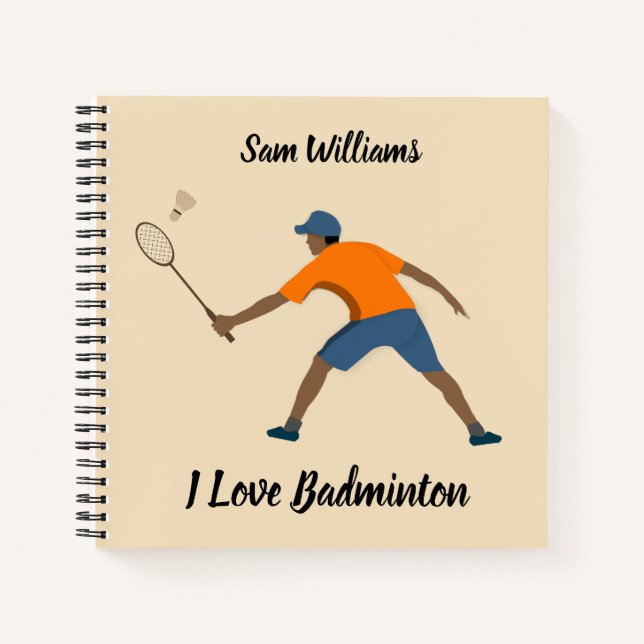 Cuaderno Badminton (Anverso)