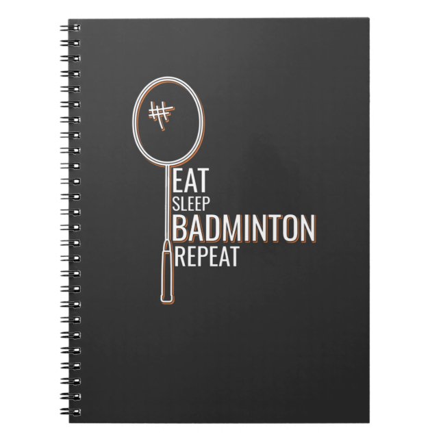 Cuaderno Badminton (Frente)