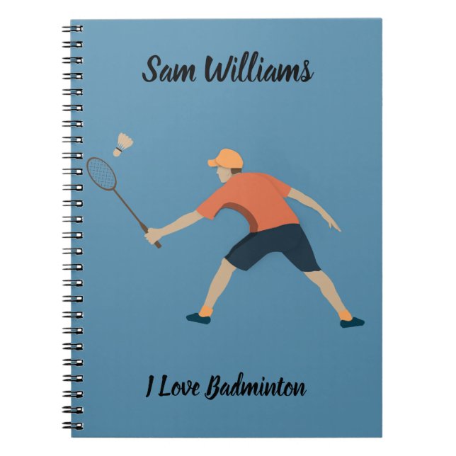 Cuaderno Badminton (Frente)