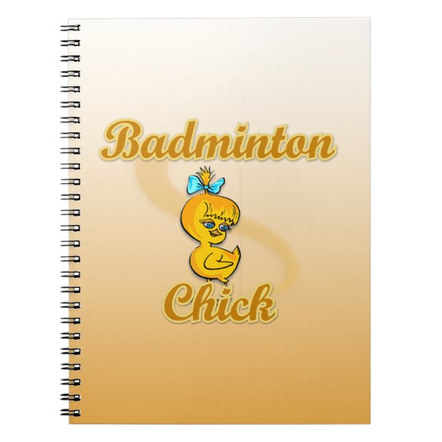 Cuaderno Badminton Chick (Frente)