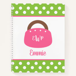 Cuaderno Bag Bag Spiral de Bermudas monogramado