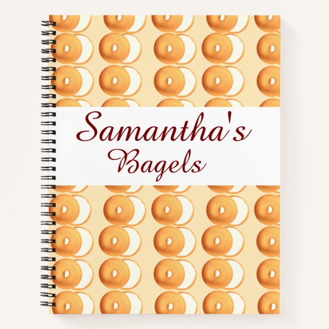 Cuaderno Bagels y nata (Anverso)