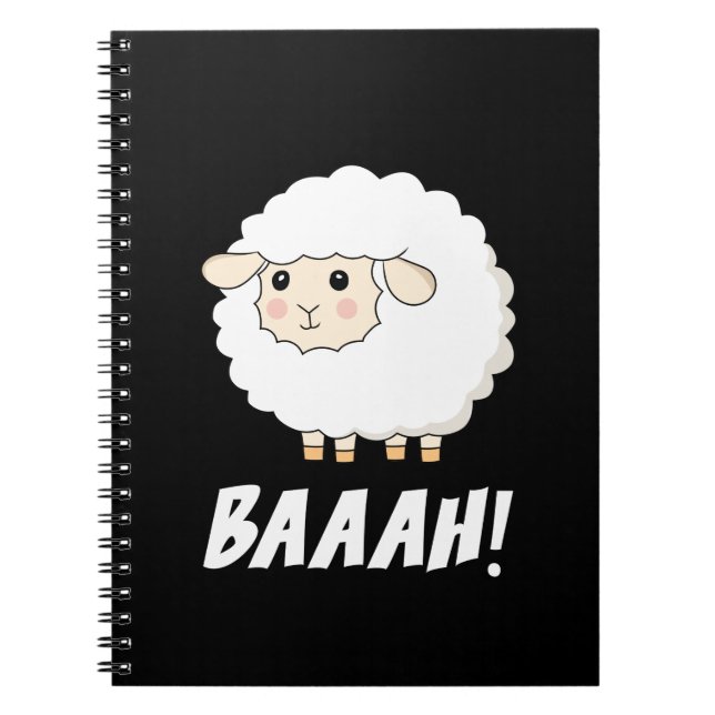 Cuaderno Bah de ovejas cortas (Frente)