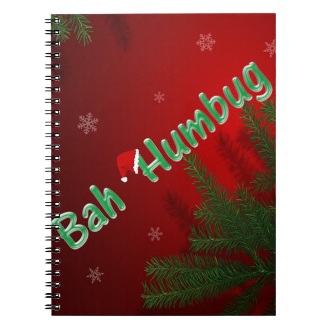 Cuaderno Bah Humbug (Frente)
