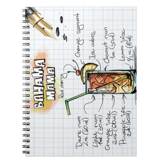 Cuaderno Bahama Mama (Frente)