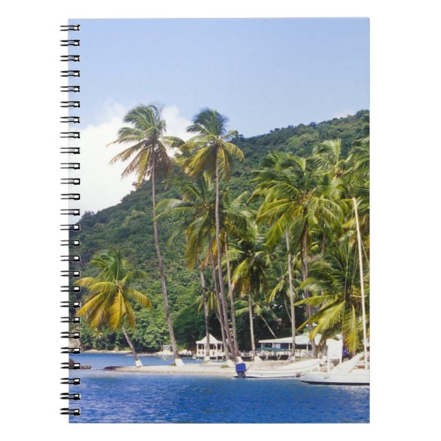 Cuaderno Bahía Marigot, Santa Lucía, Caribe (Frente)