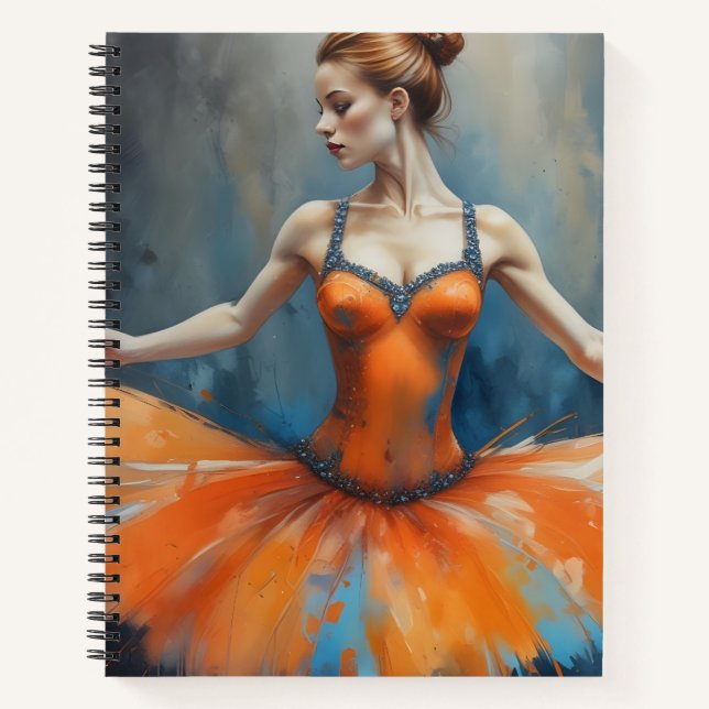 Cuaderno Baila bajo el Cielo (Anverso)