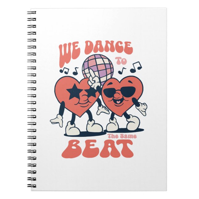 Cuaderno bailamos al mismo ritmo (Frente)