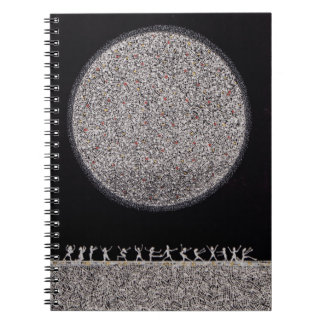 Cuaderno Bailando bajo la luz de la luna de plata