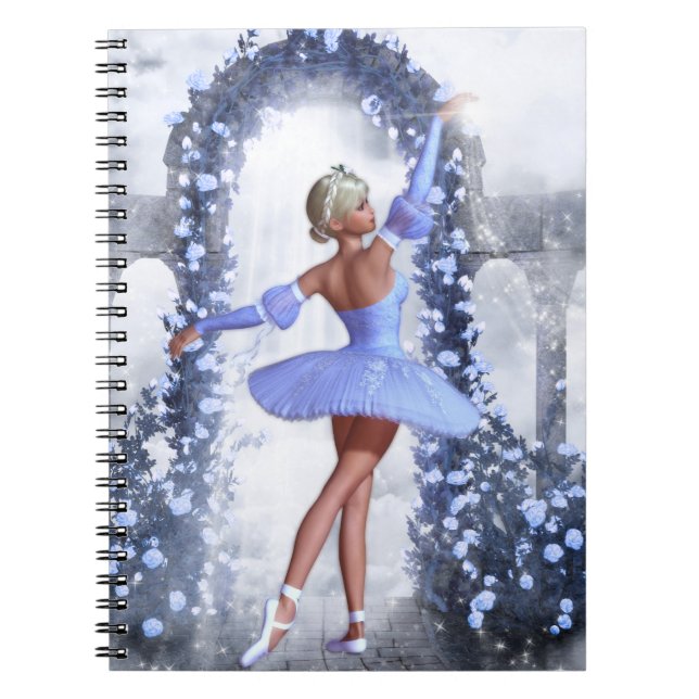 Cuaderno Bailarín de ballet celestial (Frente)