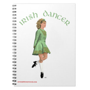 Cuaderno Bailarín Irlandés de Step - Verde